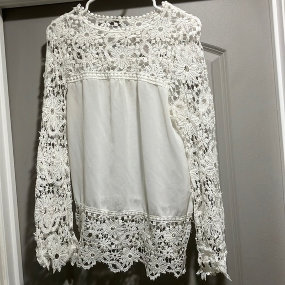 BoHo lace tunic